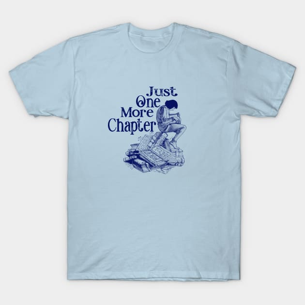 Just One More Chapter T-Shirt by Jitterfly